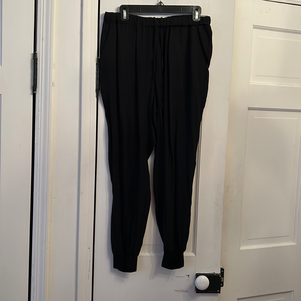 Theory Silk Jogger Pant